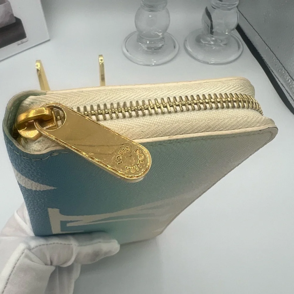 Louis Vuitton LV Rare “By the Pool” Large Zippy Wallet - with COA